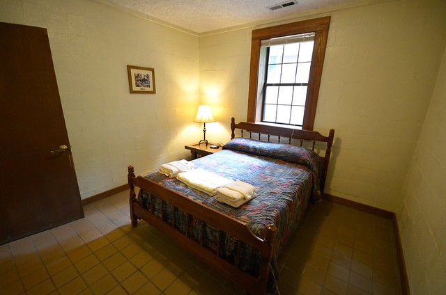 Master Bedroom at Cabin 14 - a 2 bedroom cabin at Hungry Mother State Park