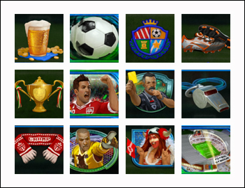 free Football Frenzy slot game symbols