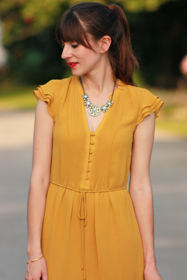 Mustard Yellow Dress