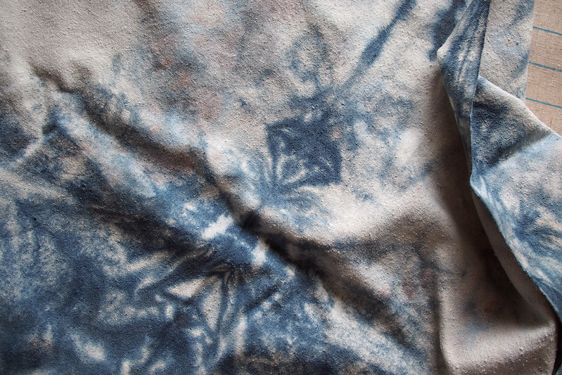 Hand-dyed fabric