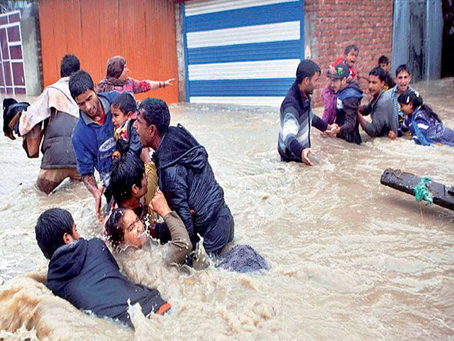 कश्मीर में बाढ़