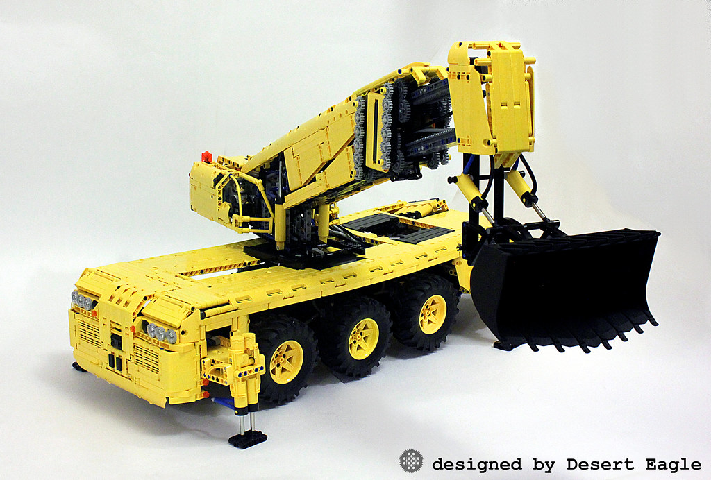 Lego Technic Pneumatic Rock Loader