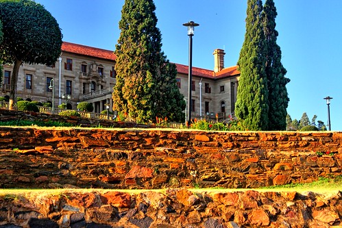 africa city sunset gardens southafrica day skies statues parliament historic clear capitol government pretoria nelsonmandela highfield highveld highfeld theunionbuildings