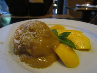 Sticky Mango Rice with Coconut Caramel Sauce at Wild Ginger