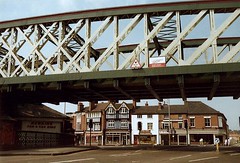 Leicester GCR Bowstring bridge 1984