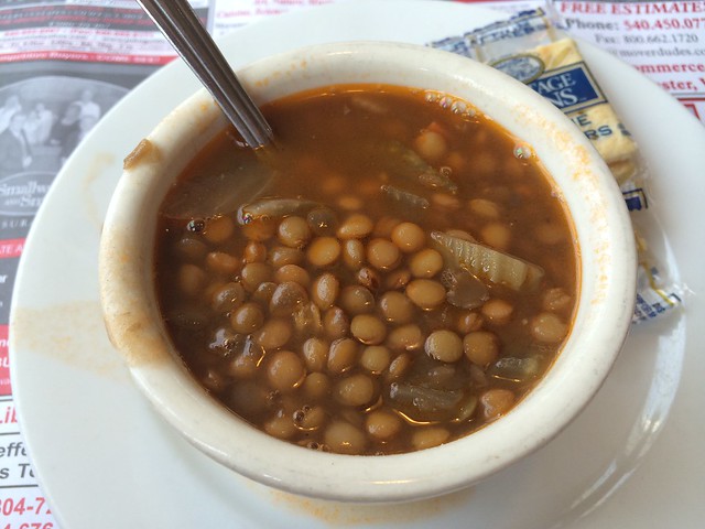 Lentil soup - Mountain View Diner
