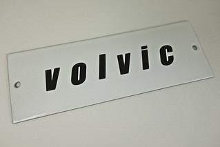 Emaille-Schild "volvic"