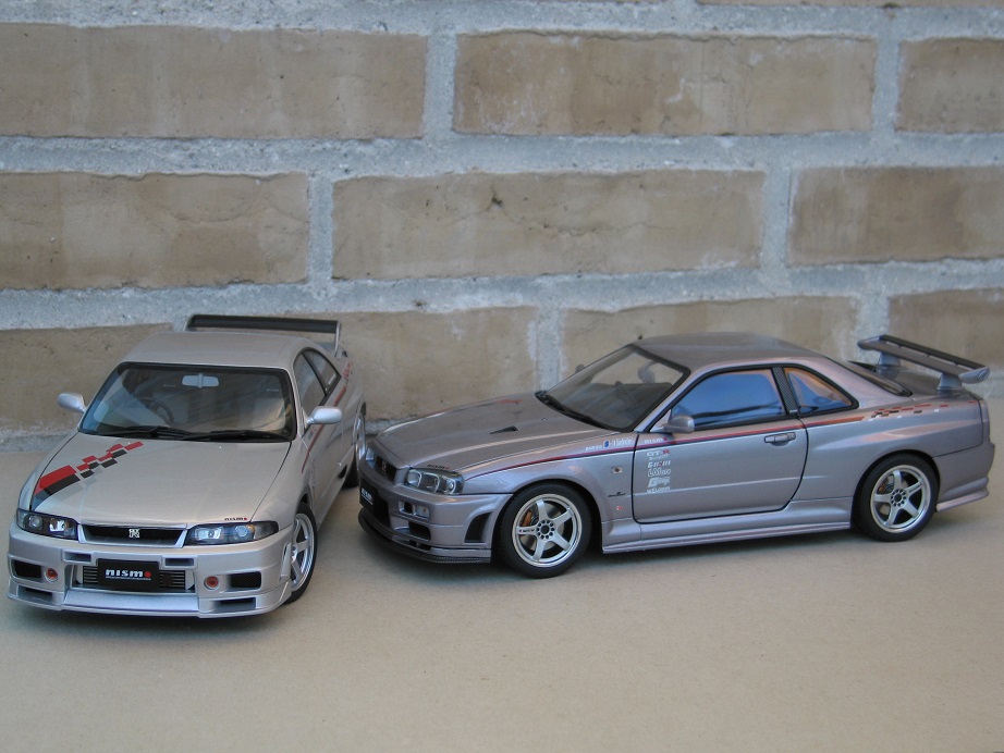 nissan skyline r33 diecast model