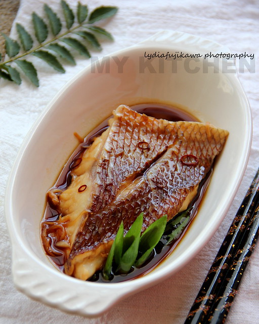 Simmered in Soy Sauce [鯛の煮付け/日式酱油鱼]