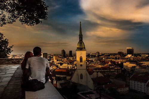 city sunset slovakia 24mm bratislava 2014 kamilrejczyk