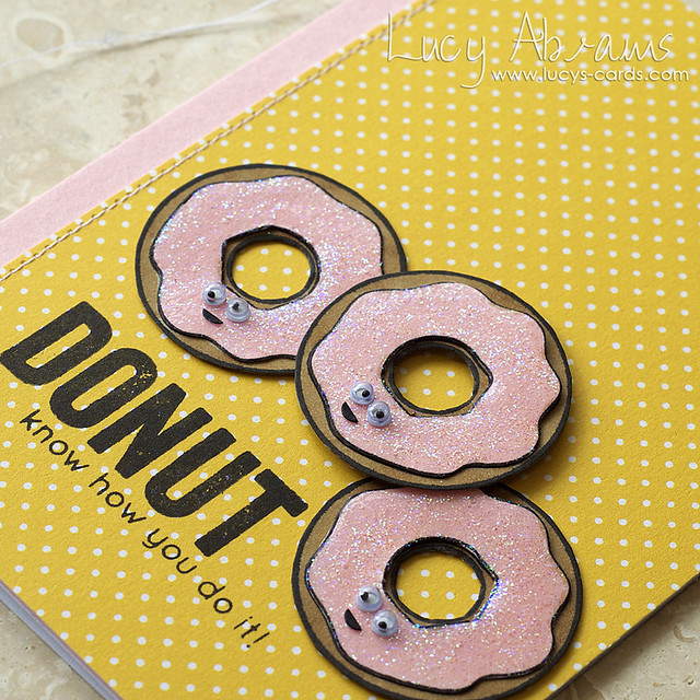 Donut Card 2 by Lucy Abrams
