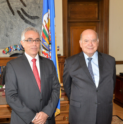 Secretario General de la OEA se reunió con el Juez Diego García Sayán