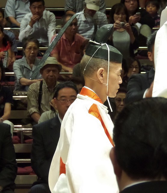 Main Priest at Sumo Opening Ceremony