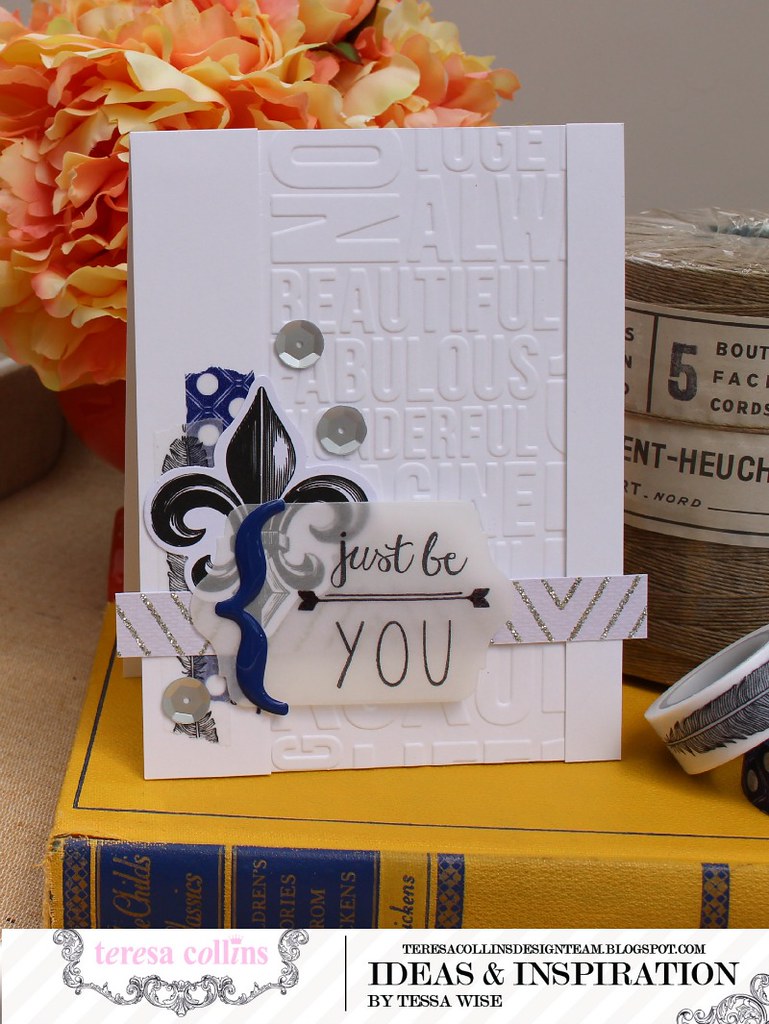 TERESA COLLINS DESIGNS Just Be You Card 1