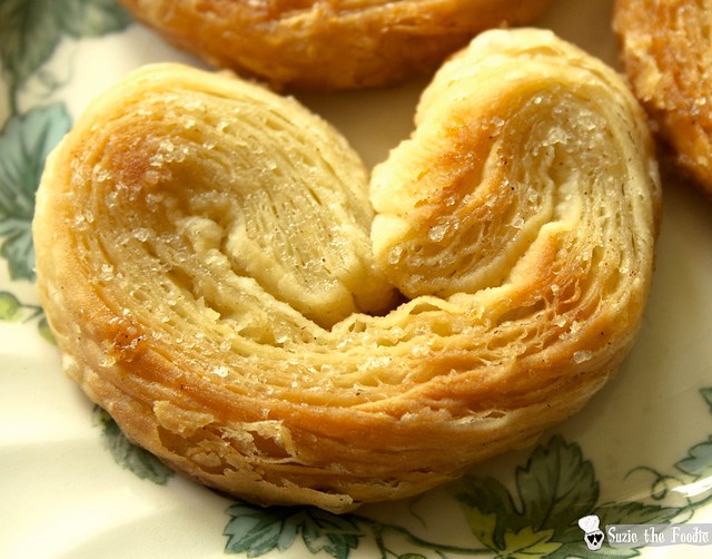 Puff Pastry Sweet Palmiers or Elephant Ears