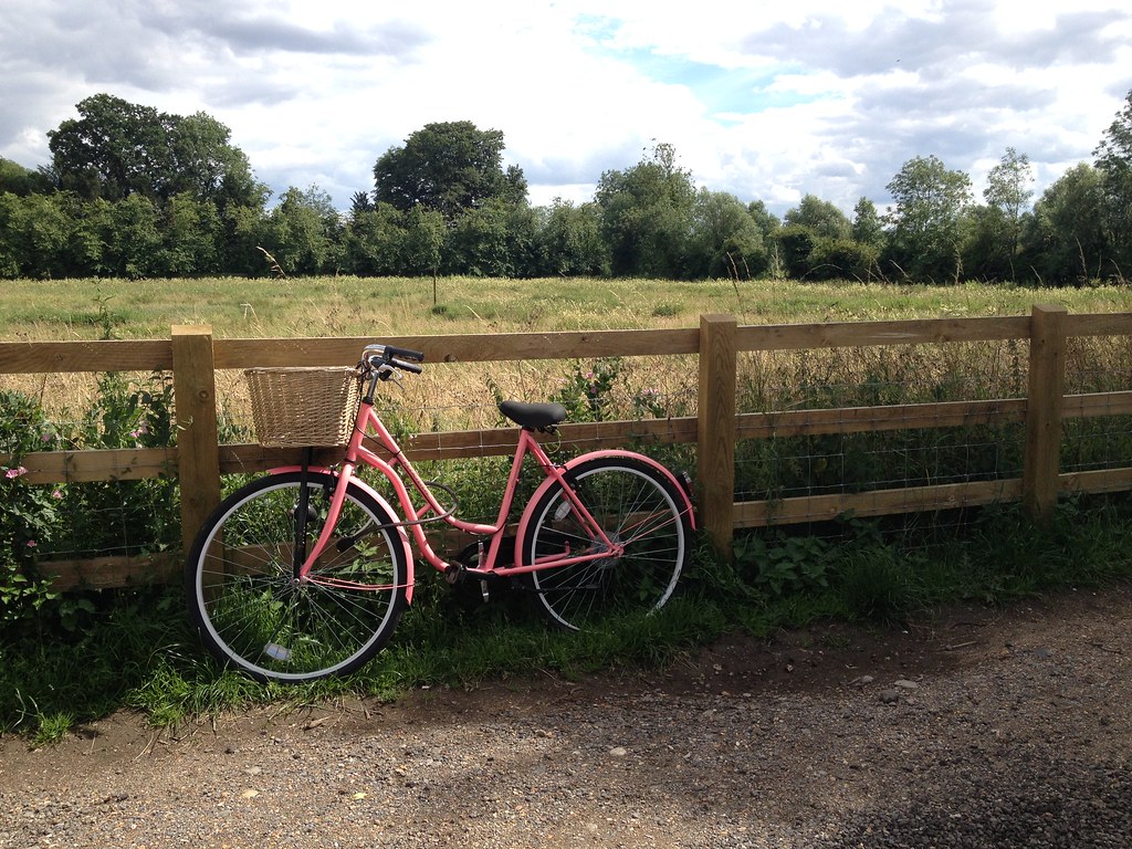 pink bike