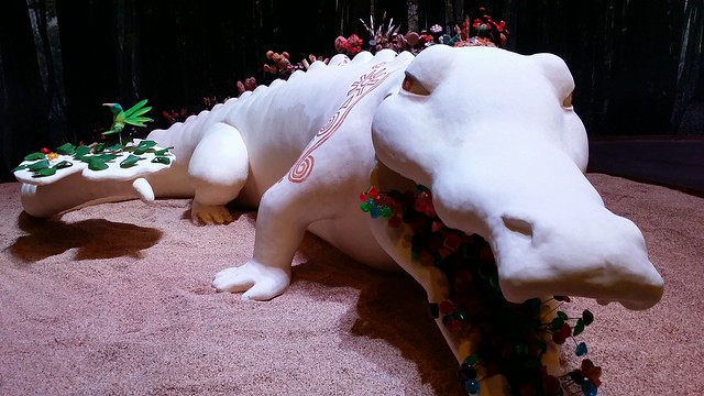 Crocodile with cherries and lollies on his back and more at Fantasia 