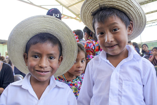 Guatemalan students with gamefaces