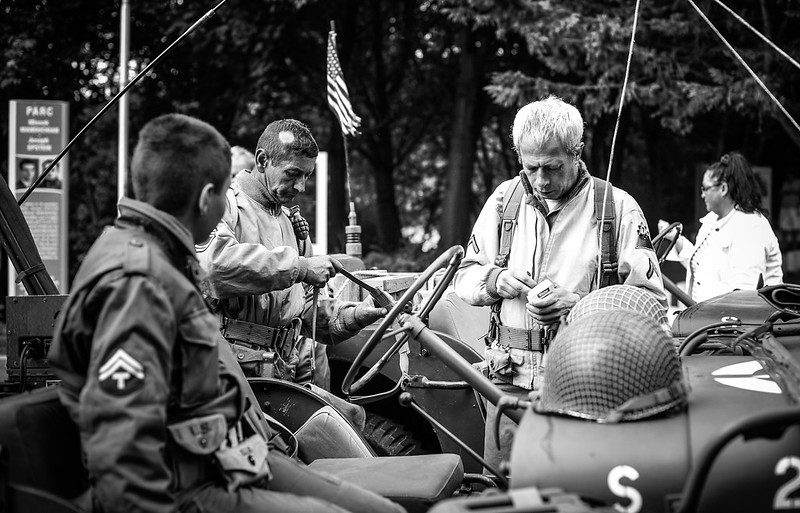 Evry Daily 
Photo - 70 ans de la liberation d Evry par le Général Patton