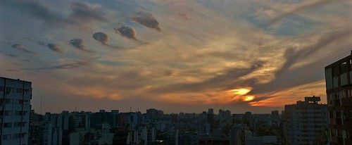 sunset urban argentina skyline clouds landscape atardecer buenosaires sony nubes gv dscw125 cloudsstormssunsetssunrises