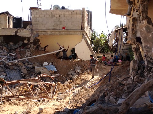 Destruction in Gaza, 2014