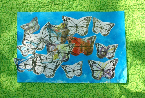 DIY Butterfly Stickers