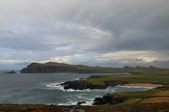22nd September 2016. View North from An Ghraig, Dingle Peninsula, County Kerry, Ireland.