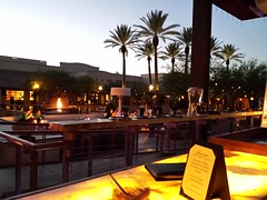 From one of my favorite bars, at the Fairmont Scottsdale Princess in Scottsdale, AZ.