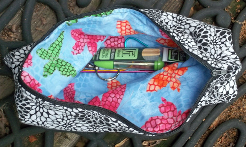 Simple Zippered Pouch, lining