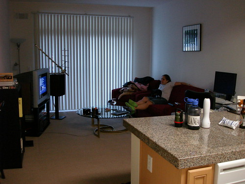 Our first apartment in Sunnyvale