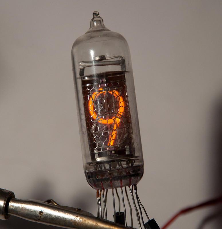 Set of 6 pcs new IN-14 model nixie tubes. from Radiomuza on Tindie