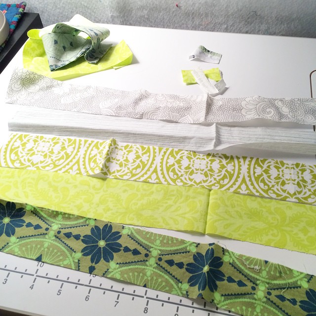 Working with scraps seems to leave me with more scraps. #scraptastictuesday #blendedscraps