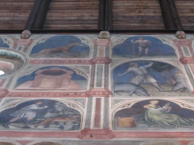 Frescoes in the Palace of Reason