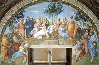 Raphael, The Parnassus. 1510-1511.