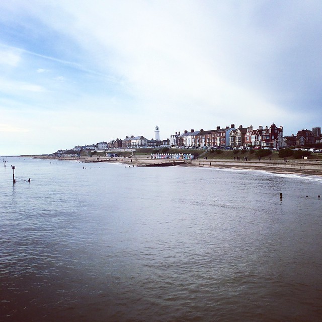View from Southwold pier