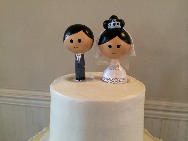 Loved the adorable cake toppers! 