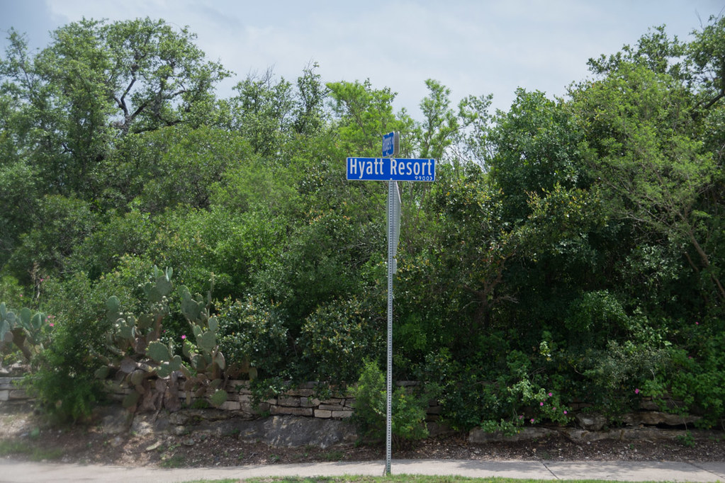 Entrance to Hyatt Hill Country Resort and Spa