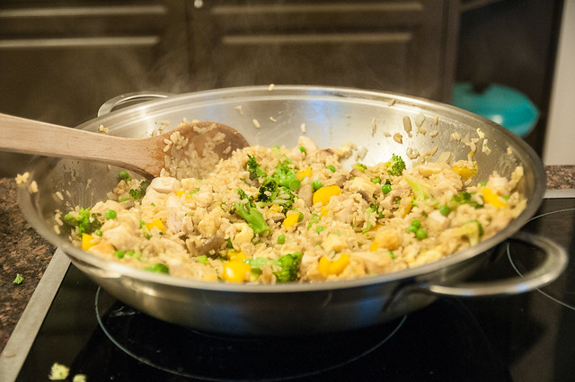 quick and easy chicken fried rice