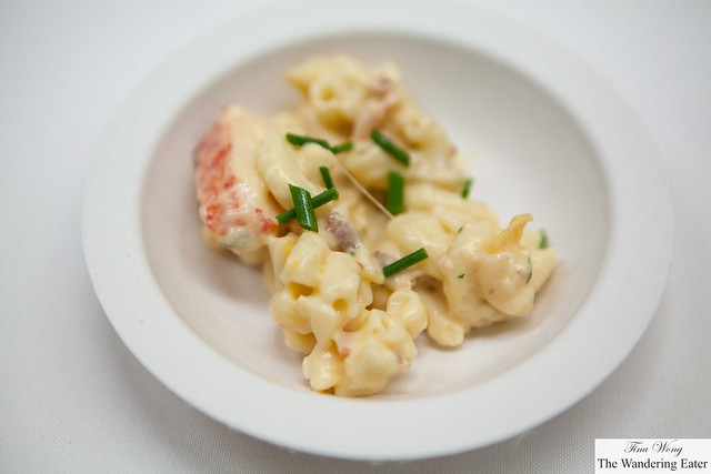 Lobster bacon mac & cheese from Christos Steakhouse