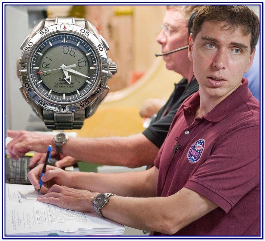Astronaut watches