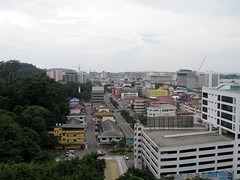 Kota Kinabalu as seen from Observatory hill (2/4)