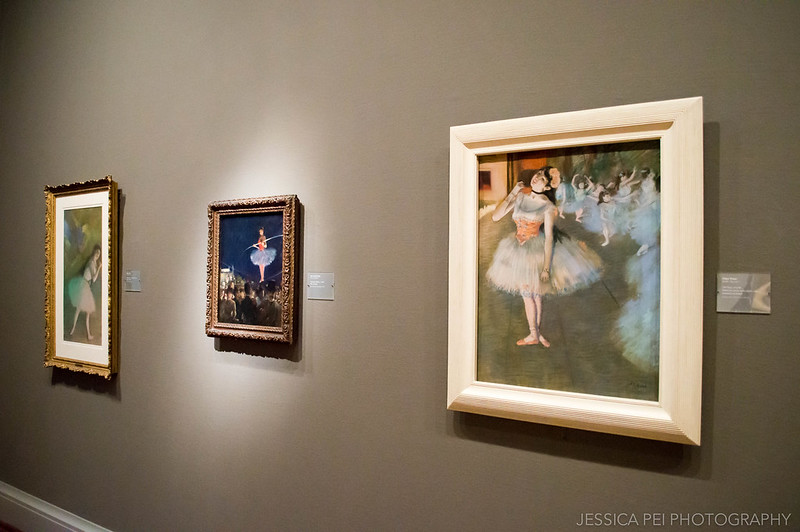 Edgar Degas Ballerina Paintings in Art Institute of Chicago