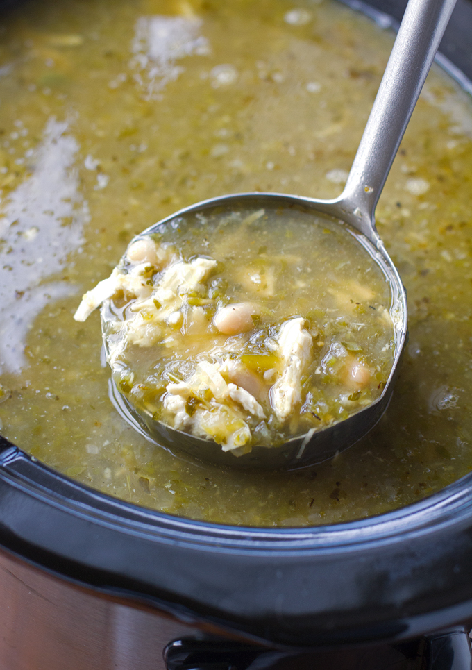 Jalapeno Lime Chicken Soup {Slow Cooker}