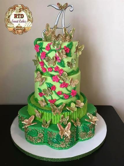 Butterfly Cake by Ajantha Subramaniyam of RTD Sweet Cakes