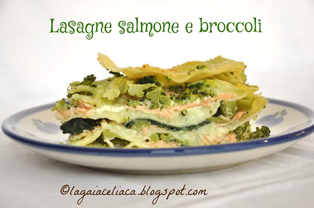 lasagne broccoli e salmone