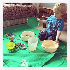 Improvising with our #vitacocokids picnic set #review @tots100