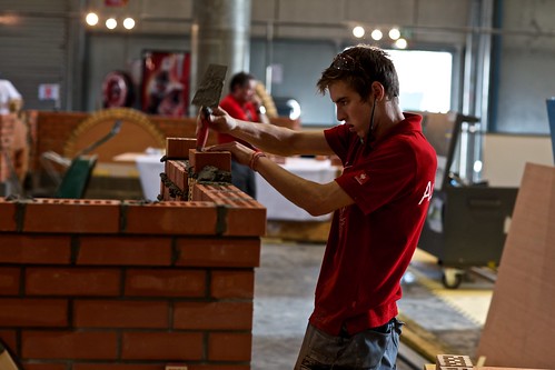 © Mathieu Drouet_Euroskills_2014_Bricklaying (3)