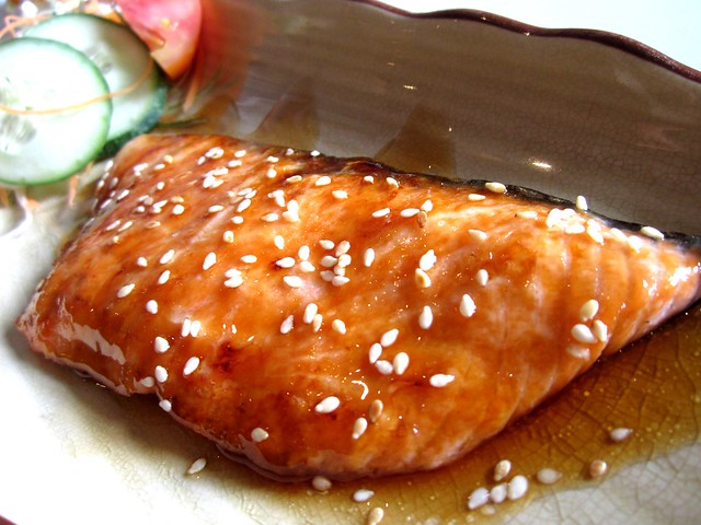 Zen salmon shio-teriyaki