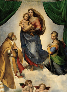 Raphael, La Madonna di San Sisto. 1512.