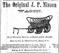D. E. Wilkinson (The Caswell News, 25 November 1887
